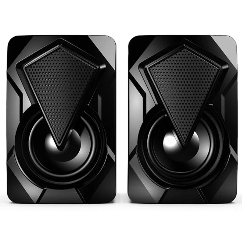 Caixa de Som Gamer RGB para PC e Notebook, Som Estéreo Potente, Entrada P2, Home Theater Multimídia Digital SKYTUR XDG-1005