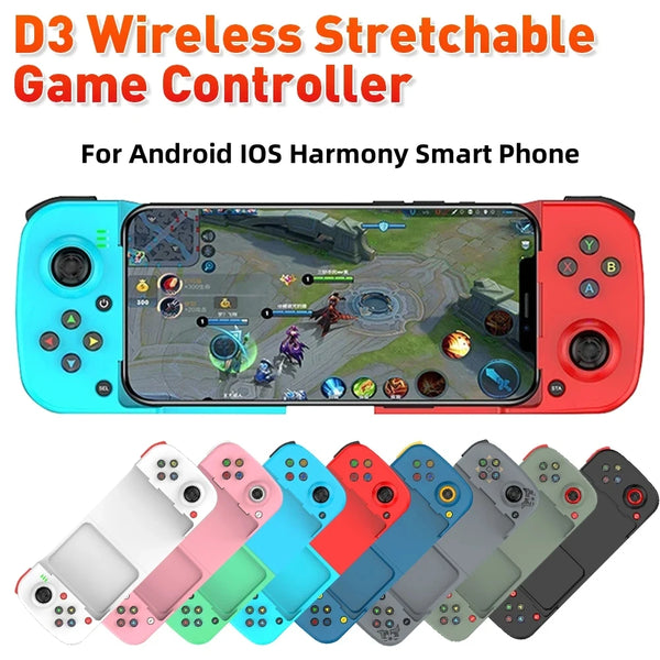 Controler Game Bluetooth 5.0 Celular Gamepad Controler para Samsung Huawei Xiaomi Android IOS