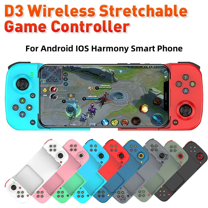 Controler Game Bluetooth 5.0 Celular Gamepad Controler para Samsung Huawei Xiaomi Android IOS