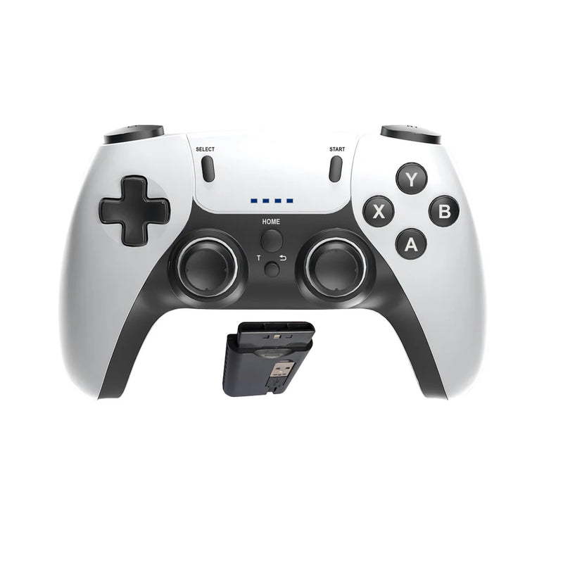 Controle de jogo sem fio para PS1 PS2 PS3 PC Android Controle sem fio para videogame Console de videogame portátil