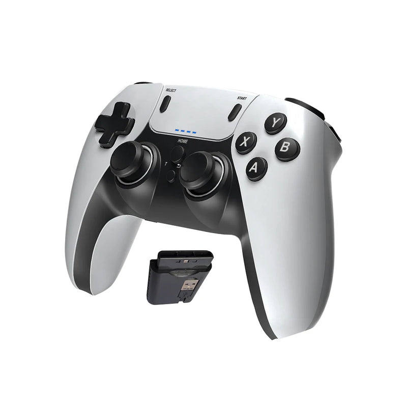 Controle de jogo sem fio para PS1 PS2 PS3 PC Android Controle sem fio para videogame Console de videogame portátil